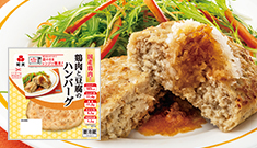 ヘルシーハンバーグ 鶏肉と豆腐のハンバーグ 8パック
