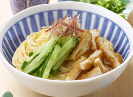 油揚げのさっぱり薬味添え
