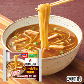 糖質０g麺 カレー南蛮風